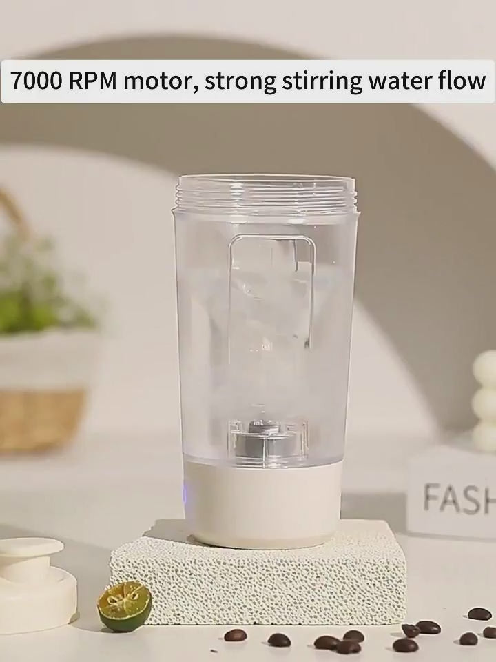 400ML 14oz Electric Protein Powder Mixing Cup Automatic Shaker Mixer Shake Bottle Milk Coffee Blender Kettle Fro Gym 1200mAh